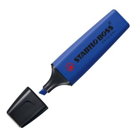 Evidenziatori Stabilo Boss Wildflowers - punta a scalpello - tratto 2 - 5 mm - colori assortiti - Stabilo - deskset 10 pezzi