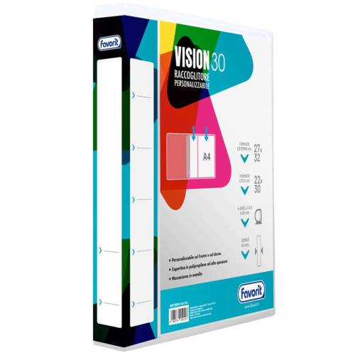 Raccoglitore personalizzabile Vision...