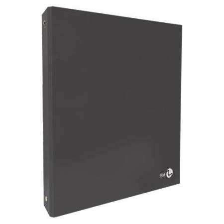 Raccoglitore ad anelli - 27 x 32 cm - Ø 30 mm - grigio scuro - BM