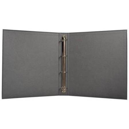 Raccoglitore ad anelli - 27 x 32 cm - Ø 30 mm - grigio scuro - BM
