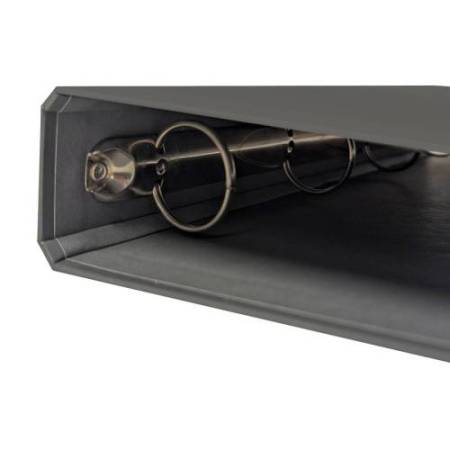 Raccoglitore ad anelli - 27 x 32 cm - Ø 30 mm - grigio scuro - BM