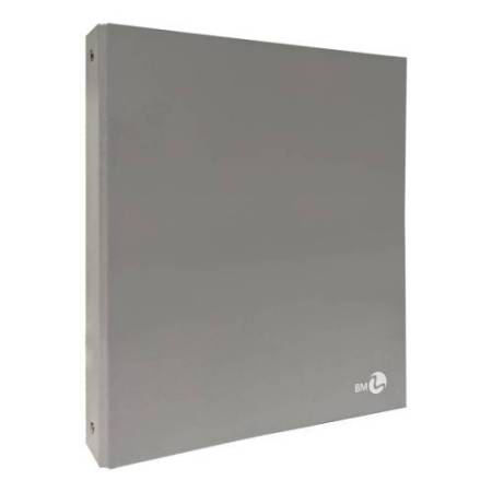 Raccoglitore ad anelli - 27 x 32 cm - Ø 30 mm - grigio chiaro - BM