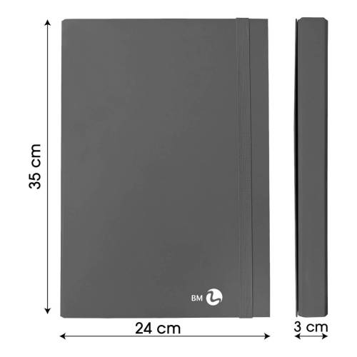 Cartella progetto con elastico - 25 x...