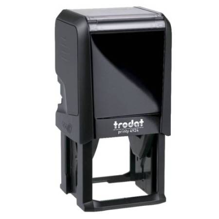 Timbro quadrato 4924 - personalizzabile - 40 x 40 mm - 10 righe - autoinchiostrante - Trodat