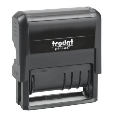 Timbro Printy P4 Dater Eco 4817 Datario + Polinomio - 3,8 mm - autoinchiostrante - Trodat