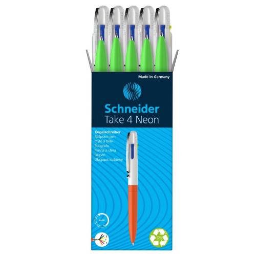 Penna a sfera Take 4 - punta media -...