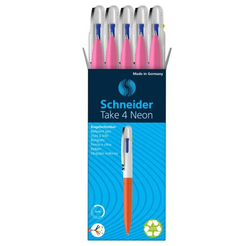 Penna a sfera Take 4 - punta media -...