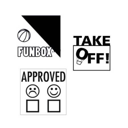 Timbro quadrato 4922 - personalizzabile - 20 x 20 mm - 5 righe - autoinchiostrante - Trodat