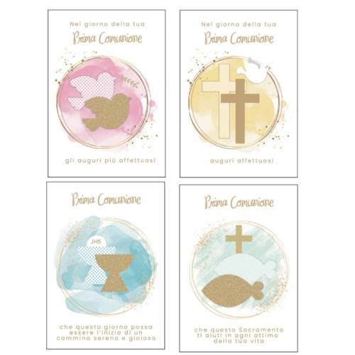 Biglietto Comunione - fantasie...
