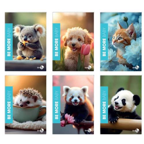 Maxiquaderno Be More Baby - A4 - 5mm...