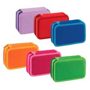 Astuccio 3 Zip Bicolors -...