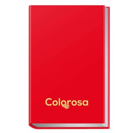 Diario - 12 mesi - copertina rigida antigraffio - colori assortiti - Colorosa