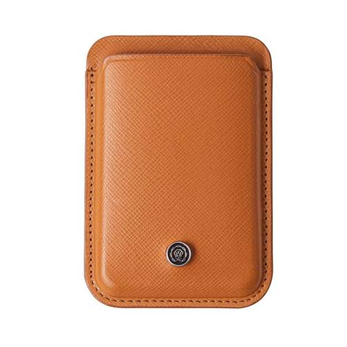 Portacarte magnetico - pelle Saffiano...