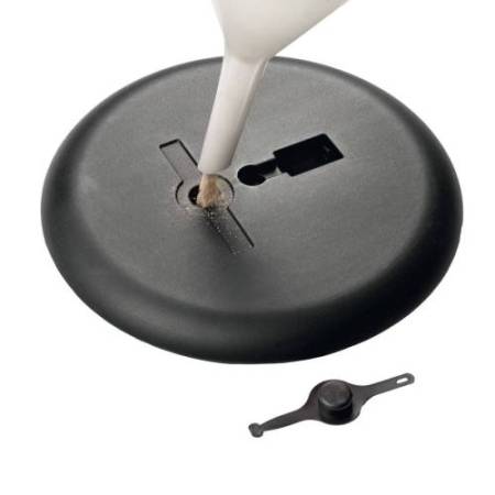 Espositore con cornice a scatto - alluminio - da pavimento - A4 - Durable