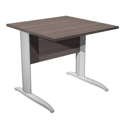 Scrivania lineare Easy - 80 x 80 x 72...