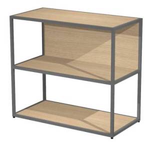 Libreria bassa a giorno...