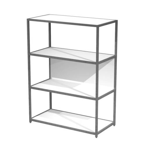Libreria 4 ripiani Modular - 90 x 44...