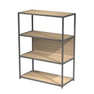 Libreria 4 ripiani Modular...