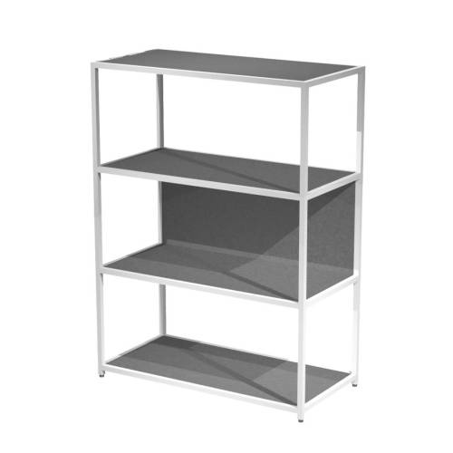 Libreria 4 ripiani Modular - 90 x 44...