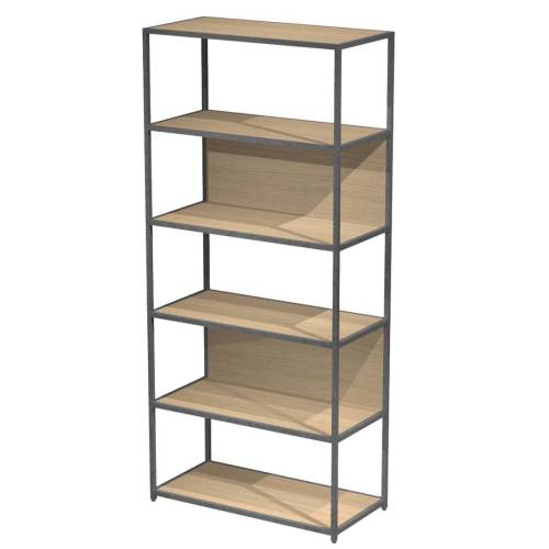 Libreria 6 ripiani Modular - 90 x 44...