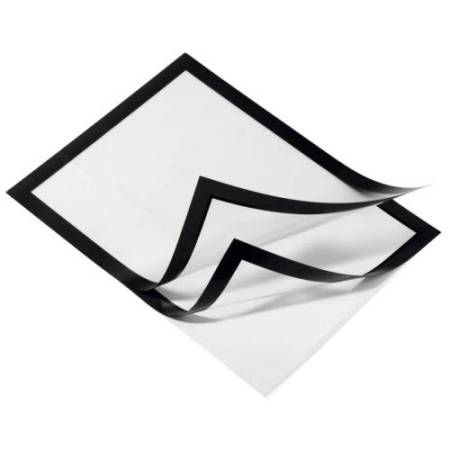 Cornice espositiva Duraframe - A4 - 21 x 29,7 cm - nero - Durable - conf. 10 pezzi