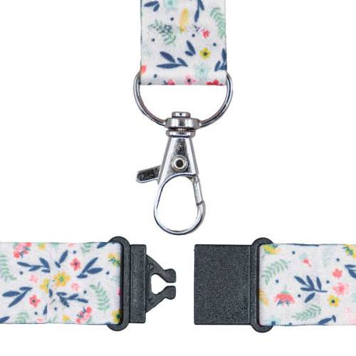 Cordoncino per portabadge - in Rpet -...