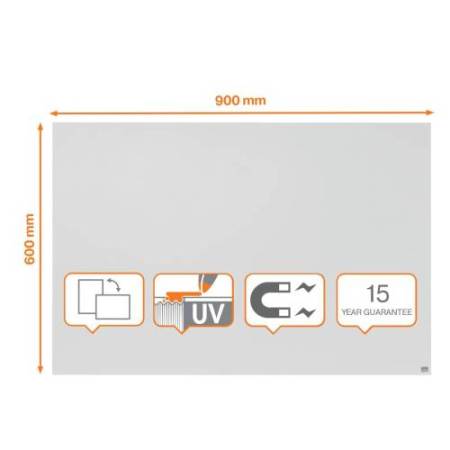 Lavagna Bianca Magnetica Infinity - 90 x 60 cm - Nobo