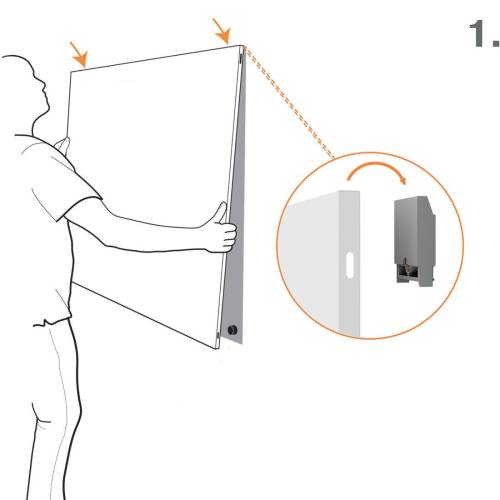 Lavagna Bianca Magnetica Infinity -...