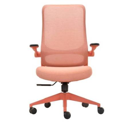 Seduta operativa ergonomica Aurora CHLN18 - braccioli regolabili - rosso - Unisit