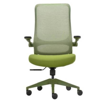 Seduta operativa ergonomica Aurora c/braccioli regolabili verde Unisit