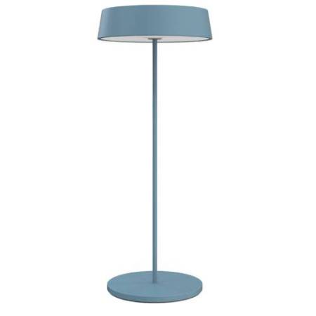 Lampada da tavolo 901 - c/aggancio magnetico - 10 x 30 cm - alluminio - blu - Palmina