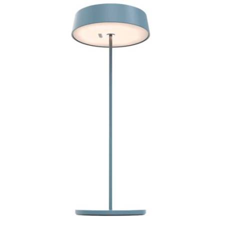 Lampada da tavolo 901 - c/aggancio magnetico - 10 x 30 cm - alluminio - blu - Palmina