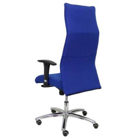 Poltrona direzionale Albacete - con braccioli regolabili e schIenale alto - blu - Piqueras y Crespo