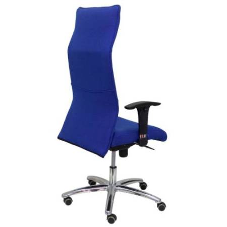 Poltrona direzionale Albacete - con braccioli regolabili e schIenale alto - blu - Piqueras y Crespo