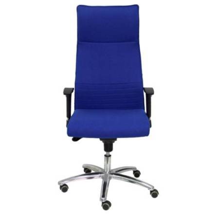 Poltrona direzionale Albacete - con braccioli regolabili e schIenale alto - blu - Piqueras y Crespo