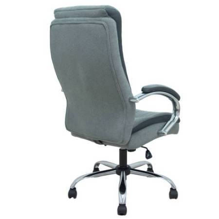 Poltrona direzionale Opti533 - con braccioli fissi - tessuto - grigio - Piqueras y Crespo