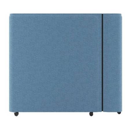 Ufficio compatto con ruote - scrivania ribaltabile - azzurro - Piqueras y Crespo