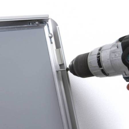 Cornice a scatto - angoli smussato - A4 - profilo 2,5 cm - Showdown