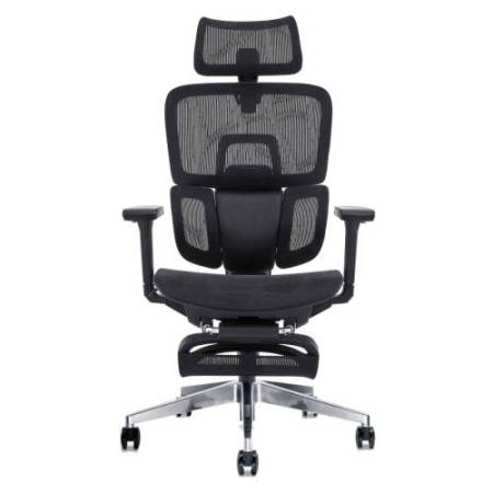 Seduta ergonomica - con braccioli regolabili - nero - Unisit