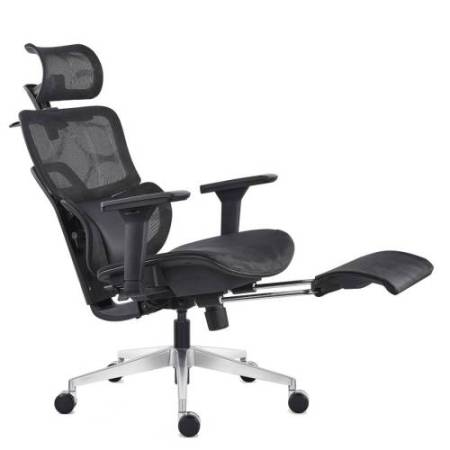 Seduta ergonomica - con braccioli regolabili - nero - Unisit