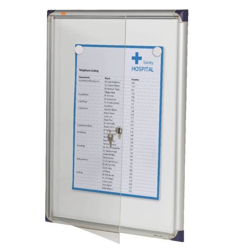 Bacheca per interni ultrapiatta -...