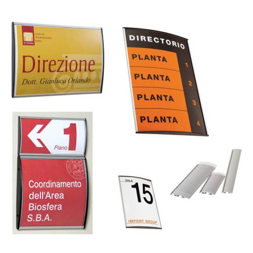 Targa da parete Arkos - 15 x 21 cm -...