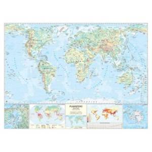 Carta geografica Mondo -...