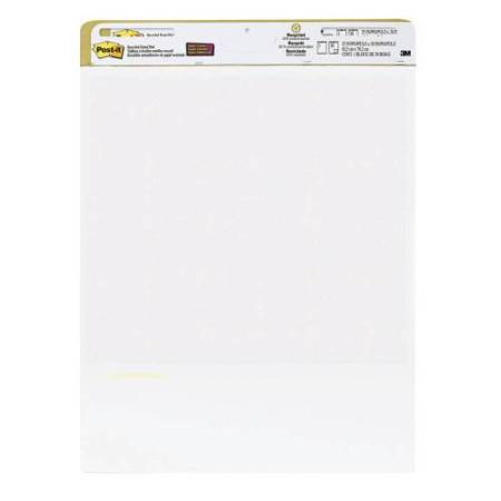 Blocco da parete Super Sticky - 559RP - 63,5 x 77,5 cm - carta riciclata - bianco - 30 fogli - Post-it