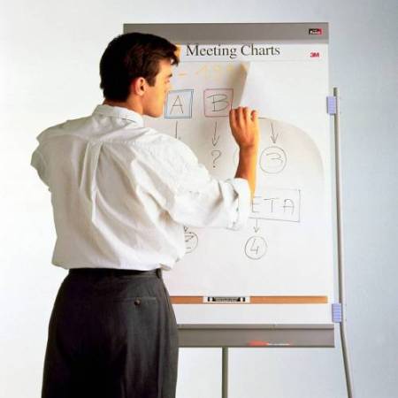 Blocco da parete Super Sticky - 559RP - 63,5 x 77,5 cm - carta riciclata - bianco - 30 fogli - Post-it