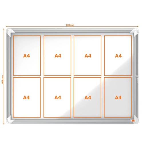 Bacheca per interni - fondo magnetico...