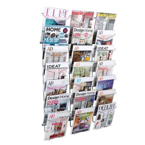 Espositore da parete - metallo - 21...