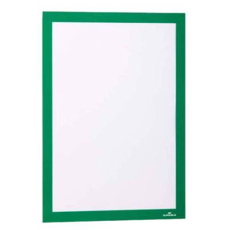 Cornice magnetica Duraframe - A4 - 21 x 29,7 cm - verde - Durable