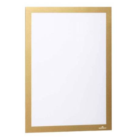 Cornice adesiva Duraframe - A4 - 21 x 29,7 cm - oro - Durable
