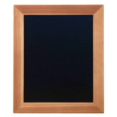 Lavagna Woody - teak - 20 x 24 cm - Securit